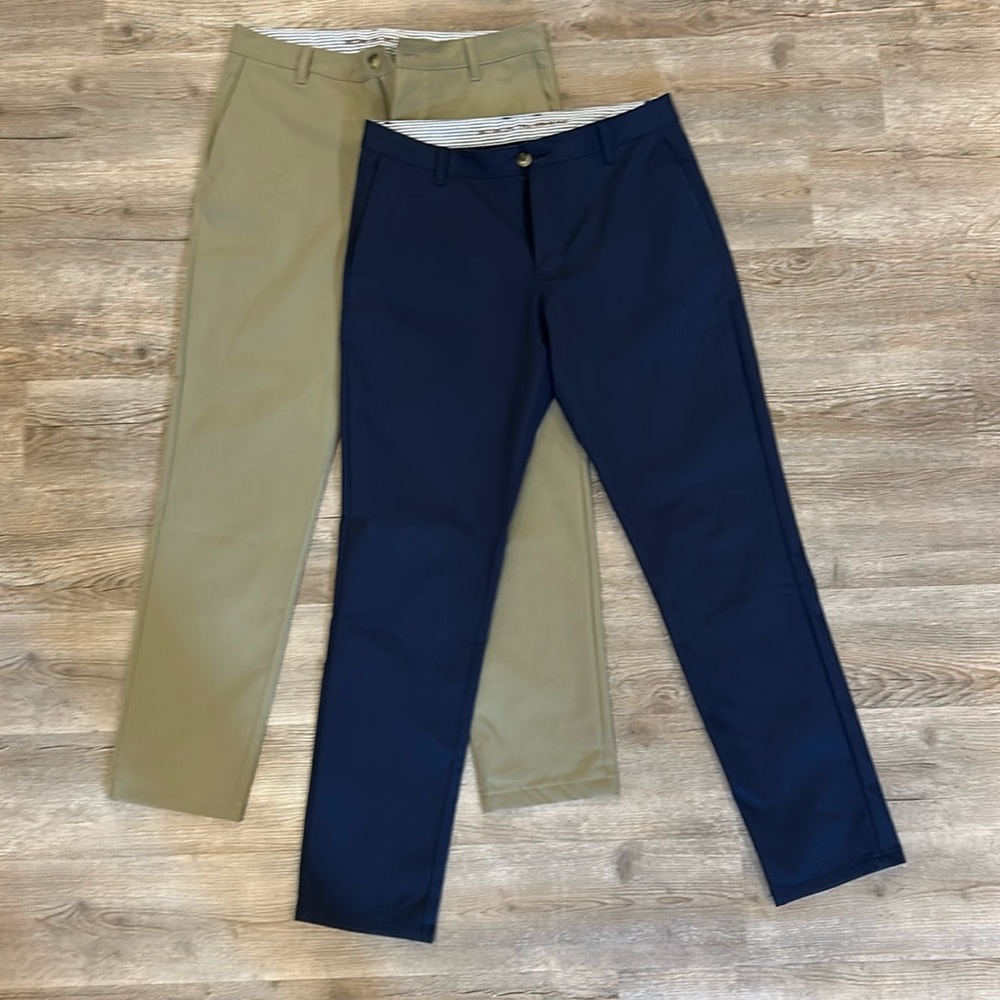 Lot of 2 Rhone Tech Chinos - 32x31 Slim